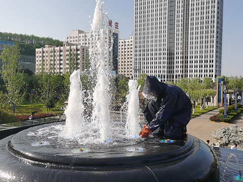 延安 黃陵建莊煤礦噴泉項目